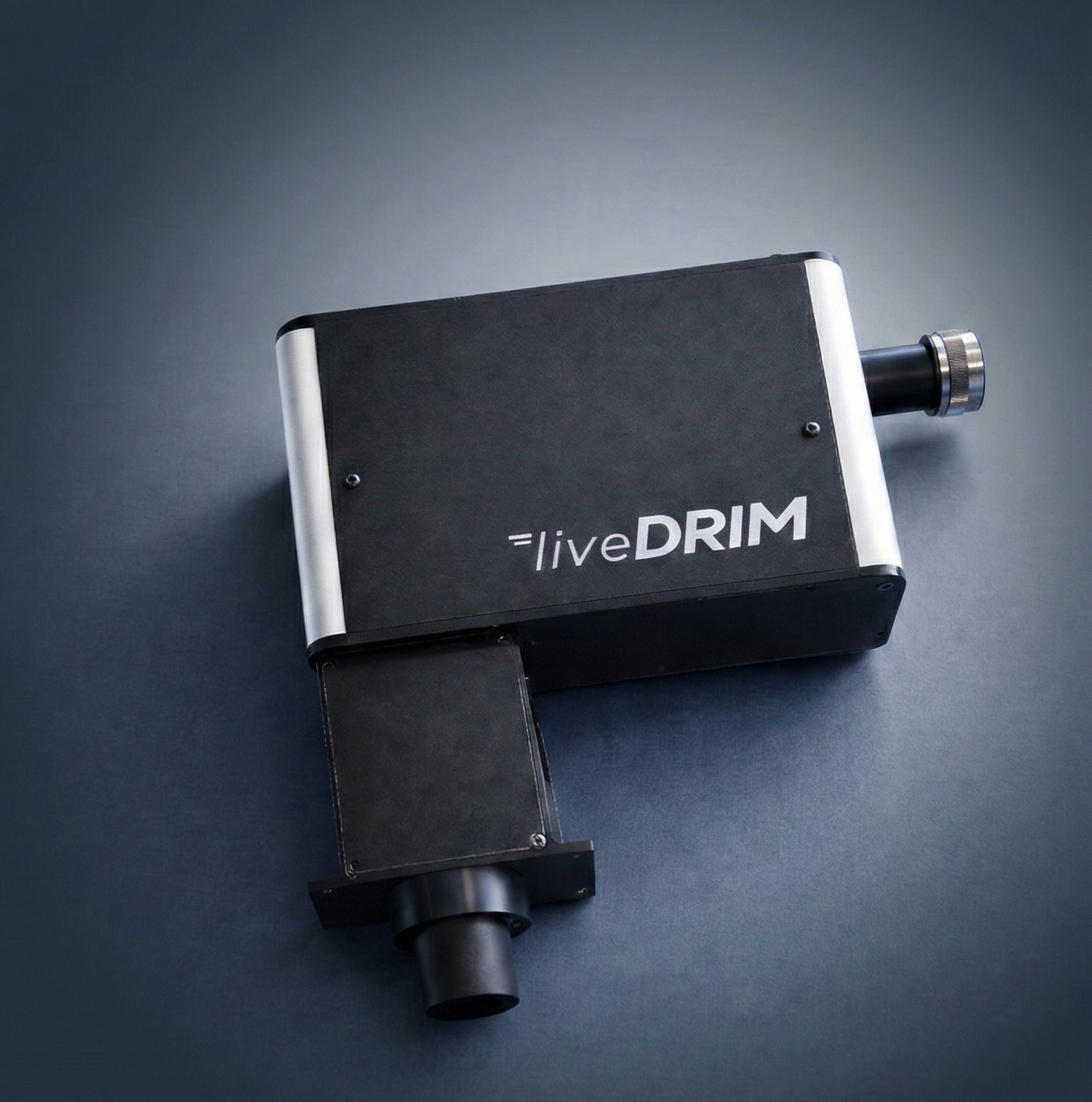 LiveDRIM Module_BG Inscoper Color LiveDRIM module picture on a blue background